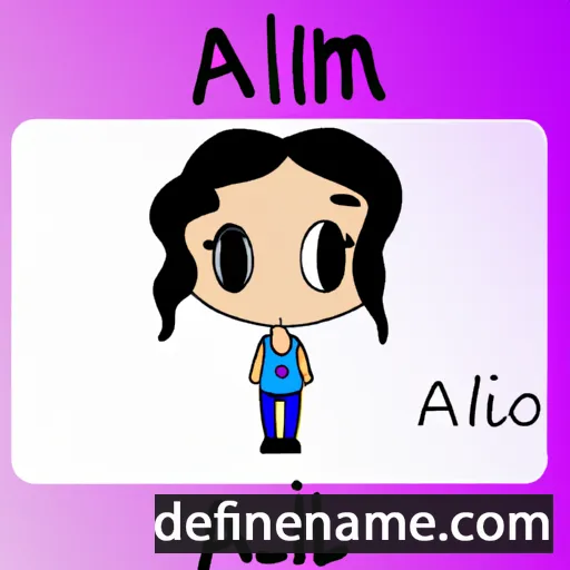 Alimi cartoon