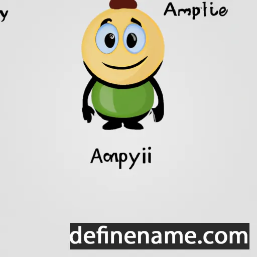 cartoon of the name Alimpiy