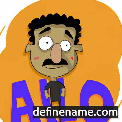 cartoon of the name Alio