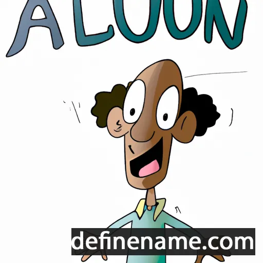 cartoon of the name Alioune