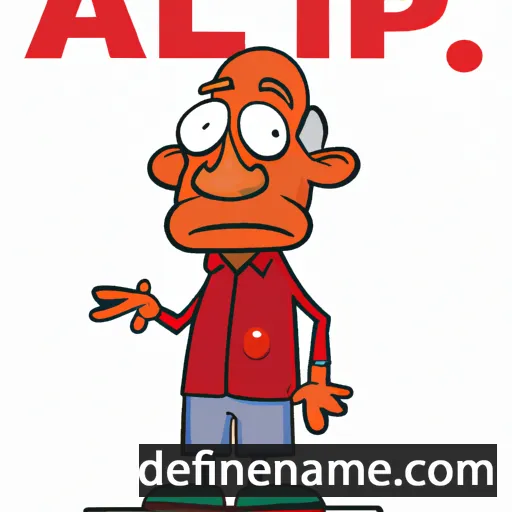 Alipio cartoon