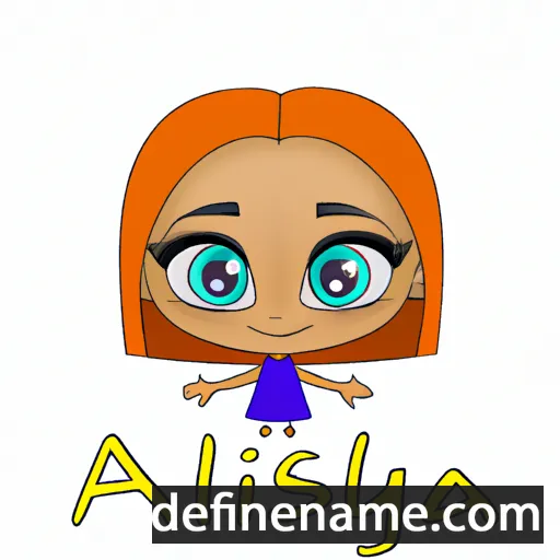 Alisiya cartoon