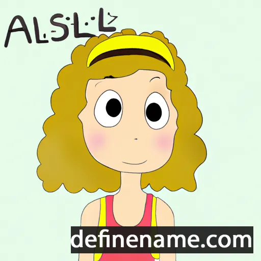 Alisse cartoon