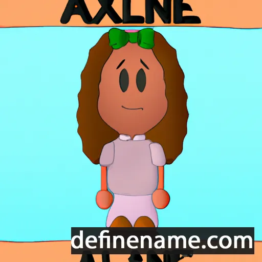 Alixane cartoon