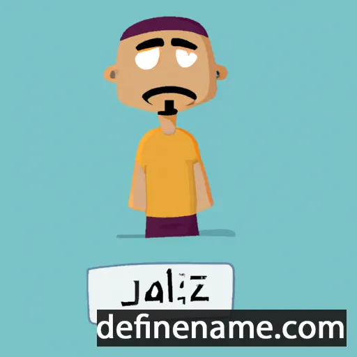 cartoon of the name Aljazi