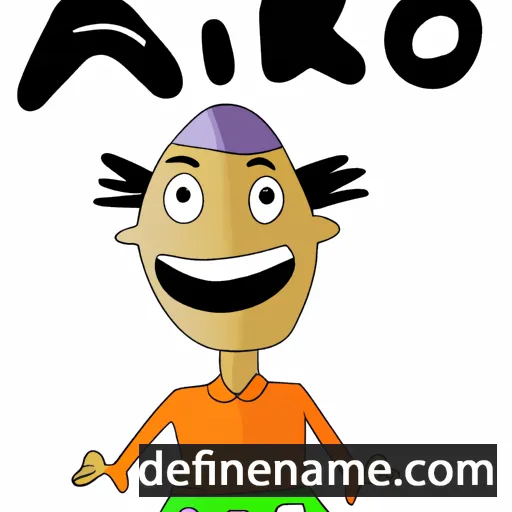 cartoon of the name Alkajo