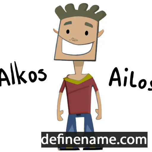 Alkeos cartoon