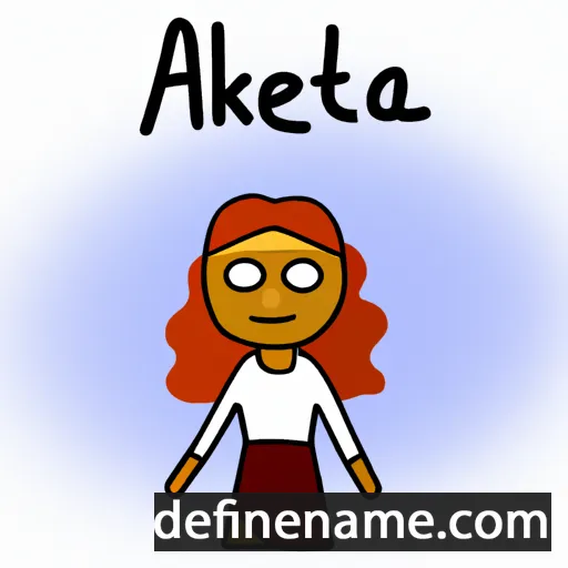 Alketa cartoon