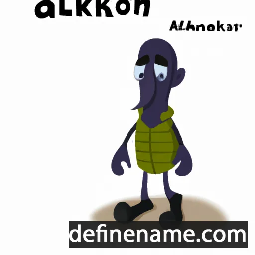 Alkmenor cartoon