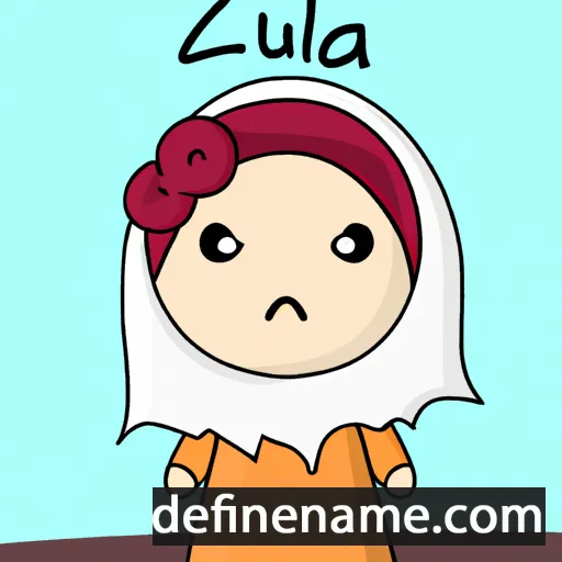 cartoon of the name Al-ʻuzzā