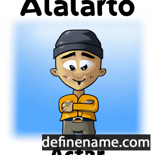 cartoon of the name Al'tariq