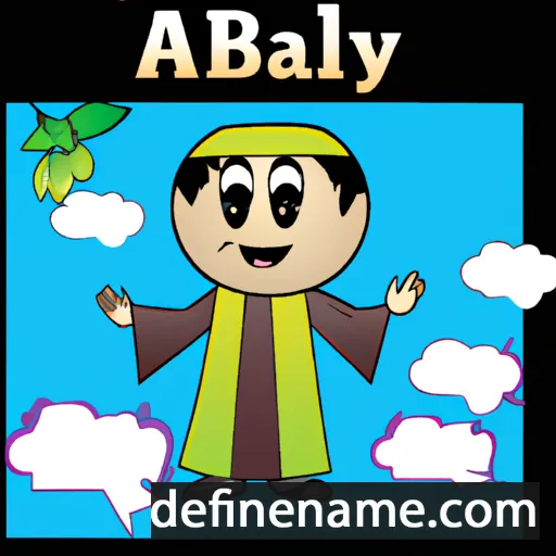 cartoon of the name Allahbay