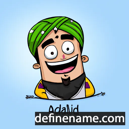 cartoon of the name Allahverdi