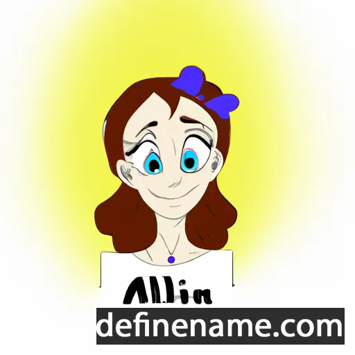 Allina cartoon