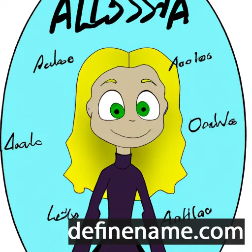 Allisia cartoon