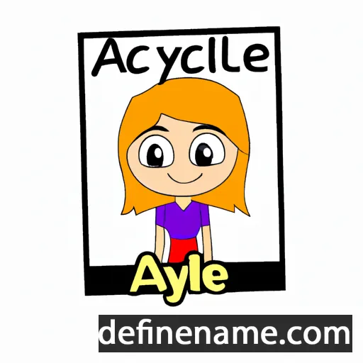 Allyce cartoon