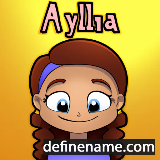 Allyna cartoon