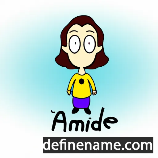 Almaïde cartoon