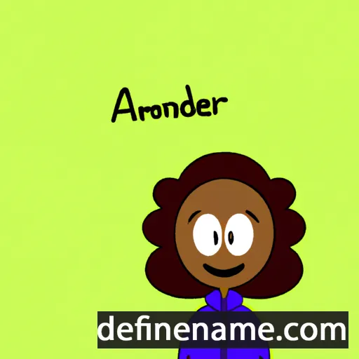 cartoon of the name Almerinda