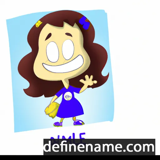 cartoon of the name Almire