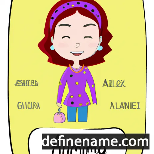 cartoon of the name Almirena