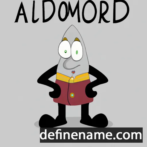 Almóðr cartoon