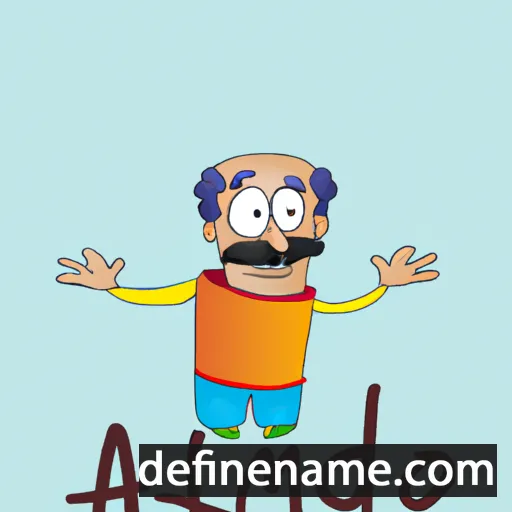 cartoon of the name Almod