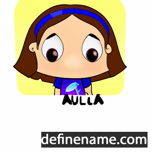 cartoon of the name Almu