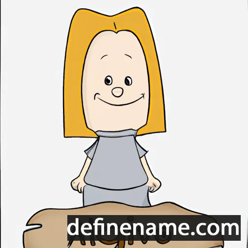 cartoon of the name Almveig