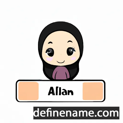 Alniah cartoon