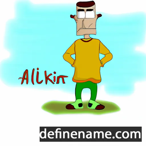 cartoon of the name Alnitak