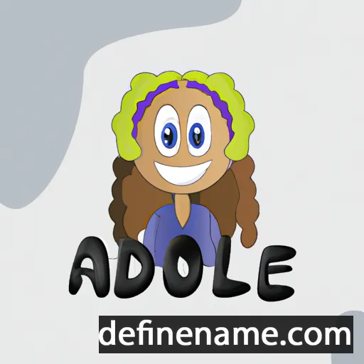 Alodie cartoon