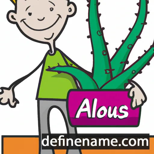 cartoon of the name Aloeus