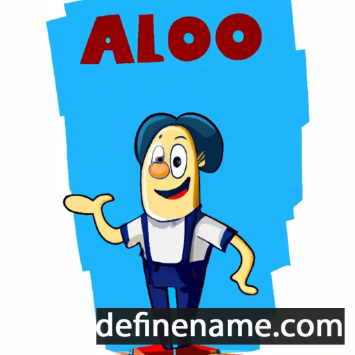 cartoon of the name Aloiseo