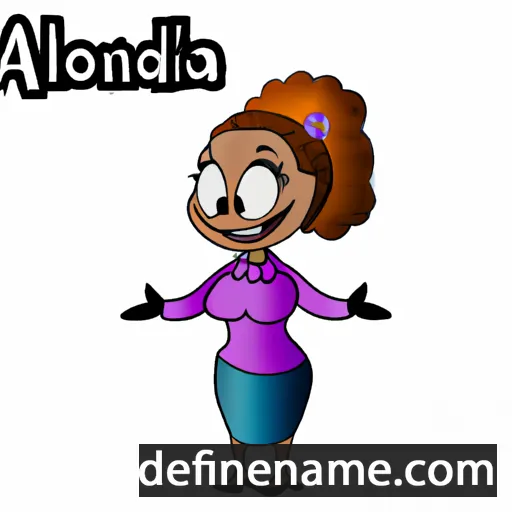 Alonda cartoon