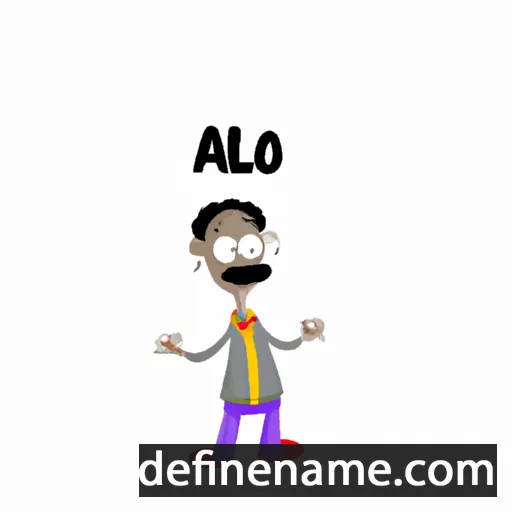 Alou cartoon