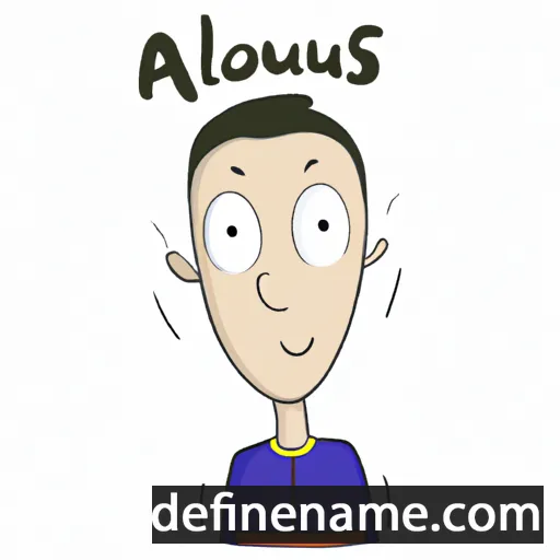 Alouis cartoon