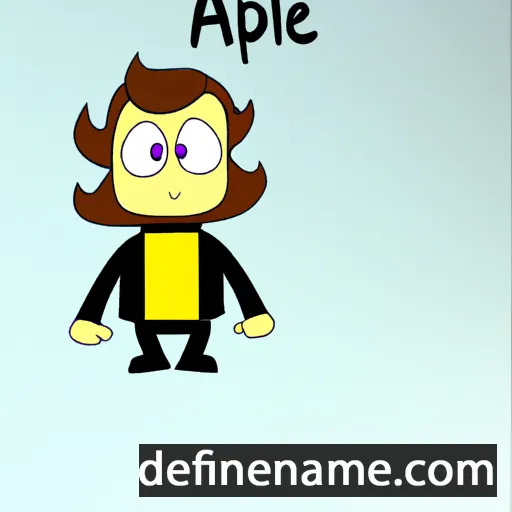 Alpaïde cartoon