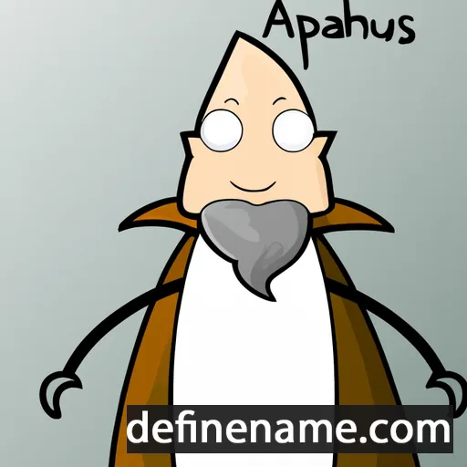 cartoon of the name Alphardus