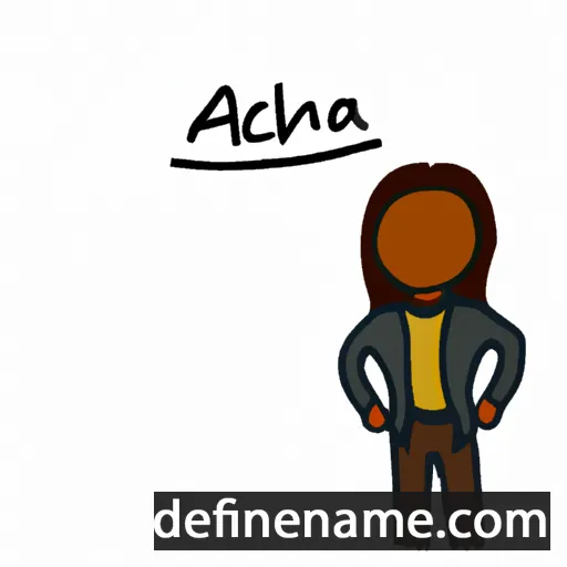 cartoon of the name Alrescha