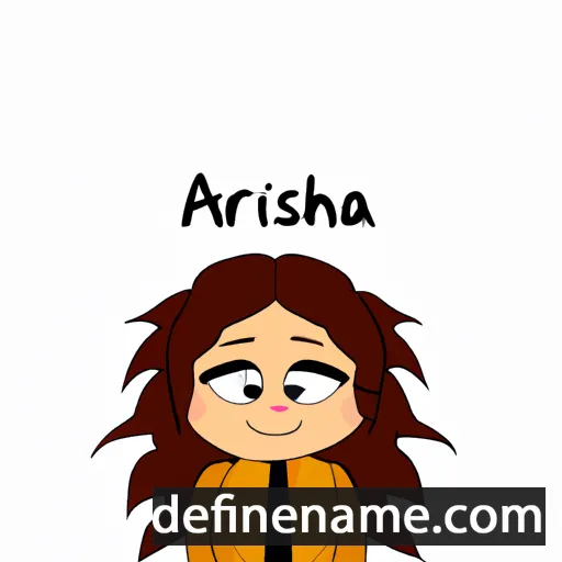 cartoon of the name Alrischa