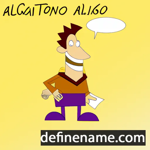 cartoon of the name Altansolongo