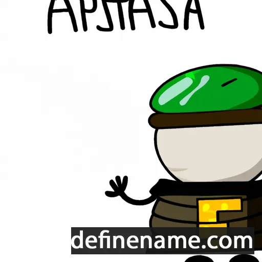 cartoon of the name Altapasqua