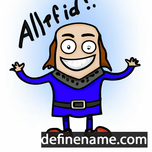 Altfrid cartoon