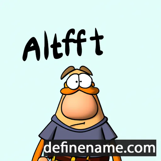 cartoon of the name Altfrit