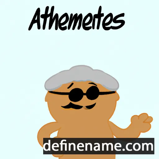 Althaemenes cartoon