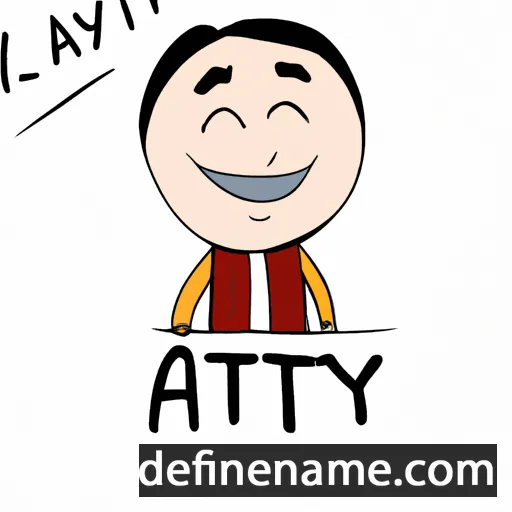 cartoon of the name Altınay