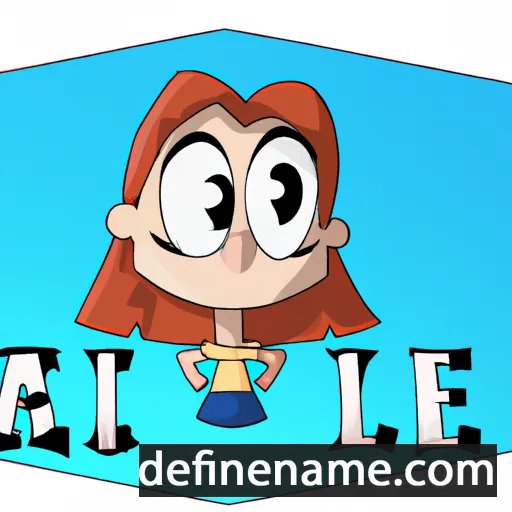 cartoon of the name Altie