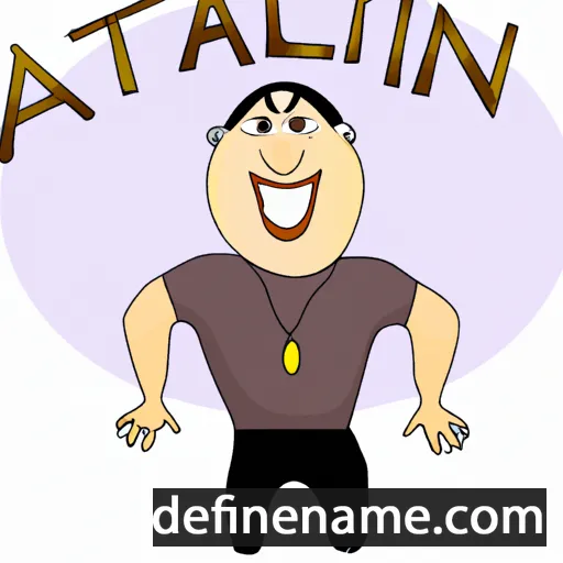 cartoon of the name Altinai