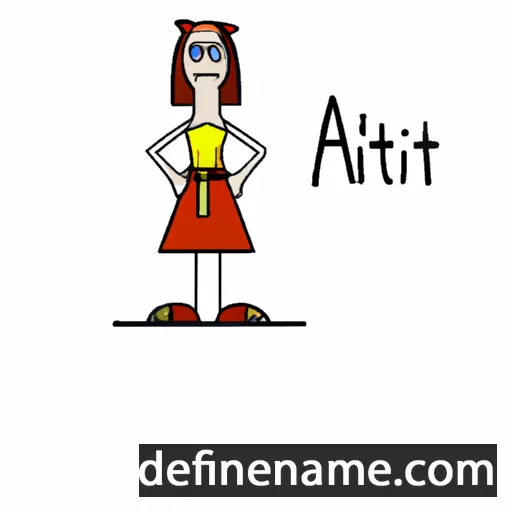 cartoon of the name Altini